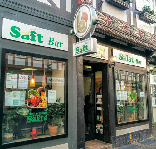 Saft- und Salatbar